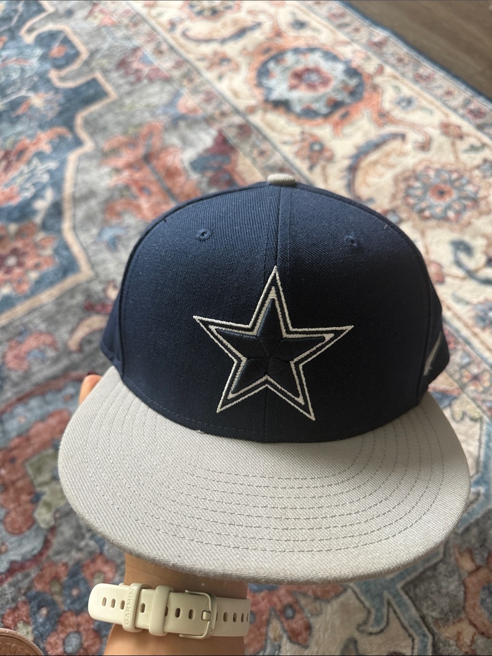 Nike Navy Cowboys Dri-FIT Snapback Hat